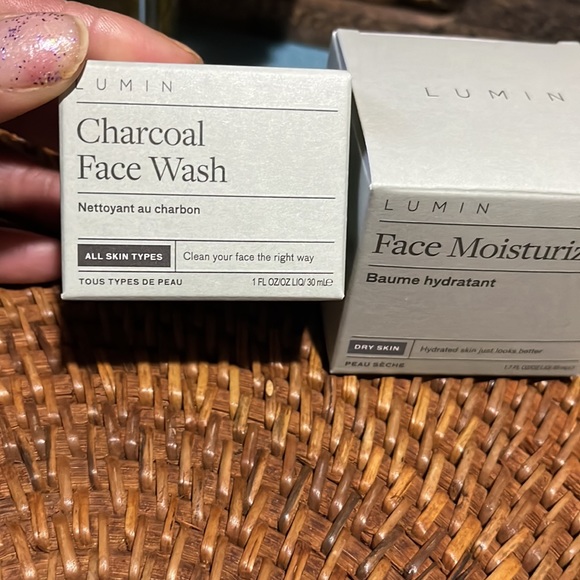 🖤Nwt “Sale”LUMIN Face wash & Moisturizer set can be used by a Man or Woman - Picture 2 of 8